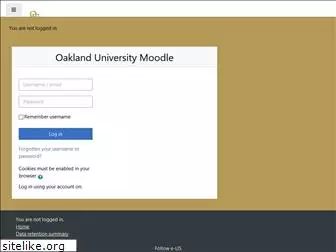 moodle.oakland.edu