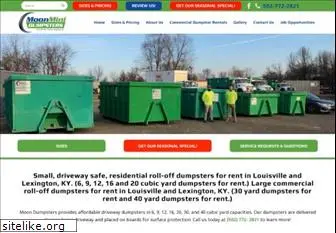 moondumpsters.com