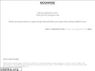 moonriseletterlights.com