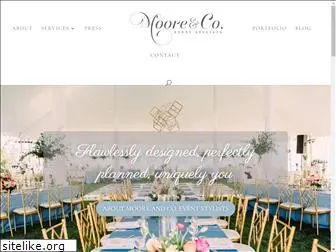 mooreandcoevents.com