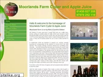 moorlandsfarmcyder.co.uk
