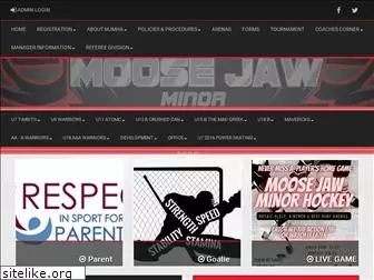 moosejawminorhockey.com