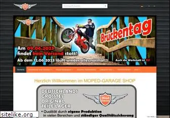www.moped-garage.net website price