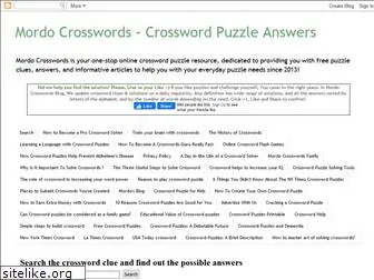 mordo-crosswords-solution.blogspot.com