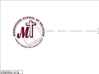 morehouseschoolofreligion.org