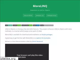 morelinq.github.io