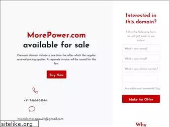 morepower.com