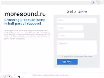 moresound.ru