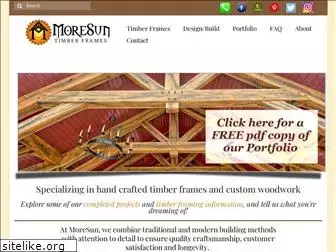 moresuntimberframes.com