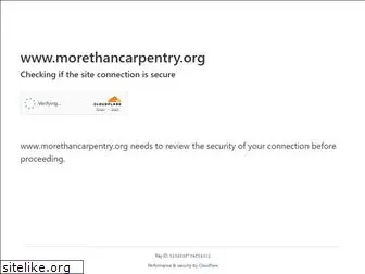 morethancarpentry.org