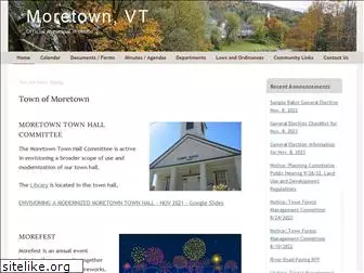 moretownvt.org