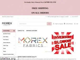 morexfabrics.com