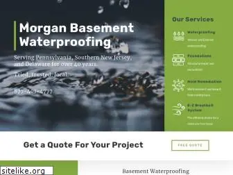 morganbasementwaterproofing.com