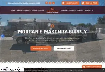 morgansmasonry.com