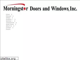 morningstardoorsandwindows.com