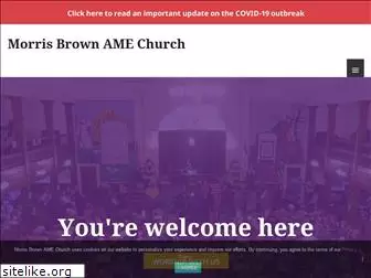 www.morrisbrownamechurch.org