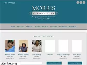 morrisfunerals.com