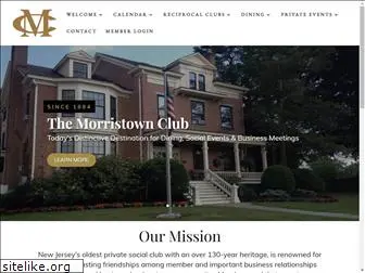 morristownclub.net