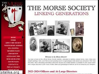 morsesociety.org