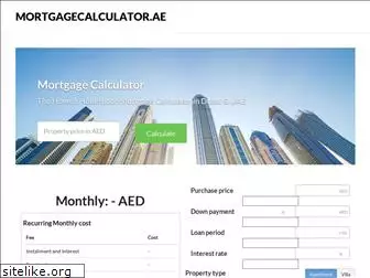 mortgagecalculator.ae