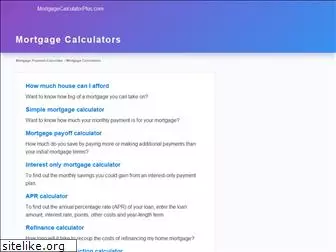 mortgagecalculatorsplus.com