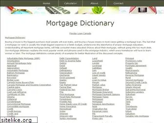 mortgagedictionary.net