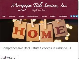 mortgageetitle.com