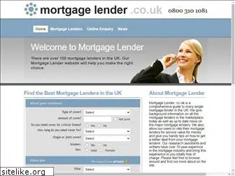 mortgagelender.co.uk