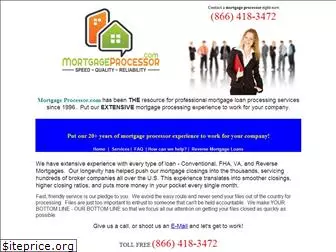 mortgageprocessor.com