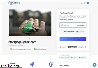 mortgagespeak.com