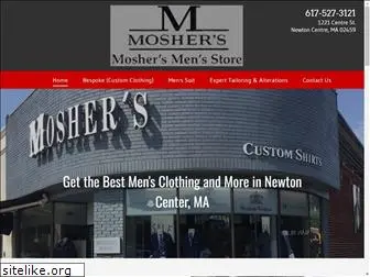 moshersfineclothing.com