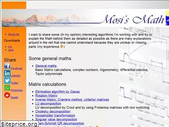 mosismath.com