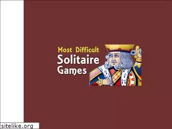 most-difficult-solitaire-games.com