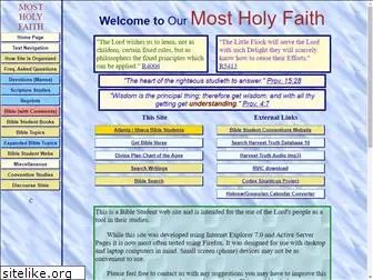 mostholyfaith.com