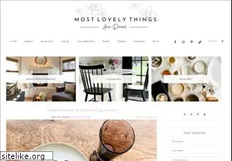 mostlovelythings.com