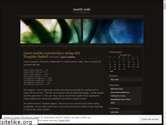 mostlycode.wordpress.com
