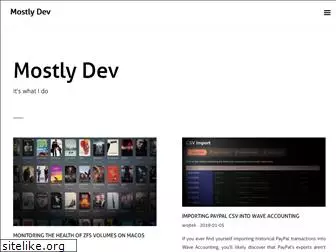 mostlydev.com