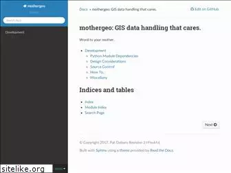 mothergeo-py.readthedocs.io