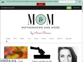 motherhoodandmore.com