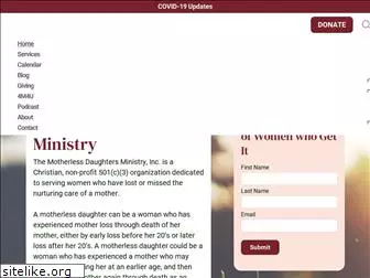 motherlessdaughtersministry.com