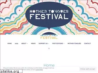mothertonguesfestival.com