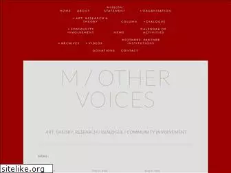 mothervoices.org