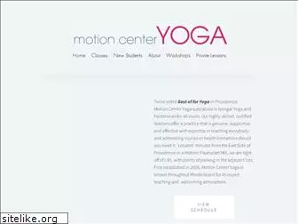 motioncenteryoga.com