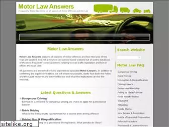motorlawanswers.co.uk