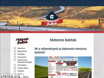 motorosboltok.com