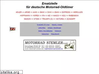 motorrad-stemler.de