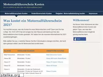 www.motorradfuehrerschein-kosten.de website price