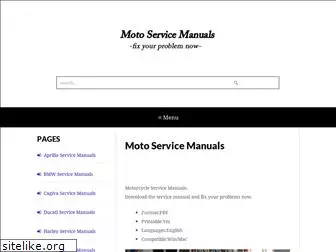 motoservicemanual.com