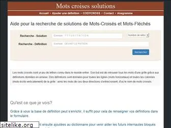 mots-croises-solutions.com