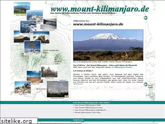 mount-kilimanjaro.de
